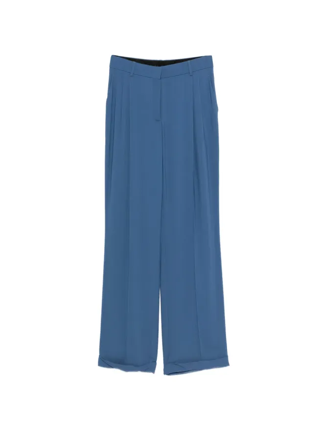 Missoni Missoni プリーツ入りターンアップ・パラッツォパンツの商品画像