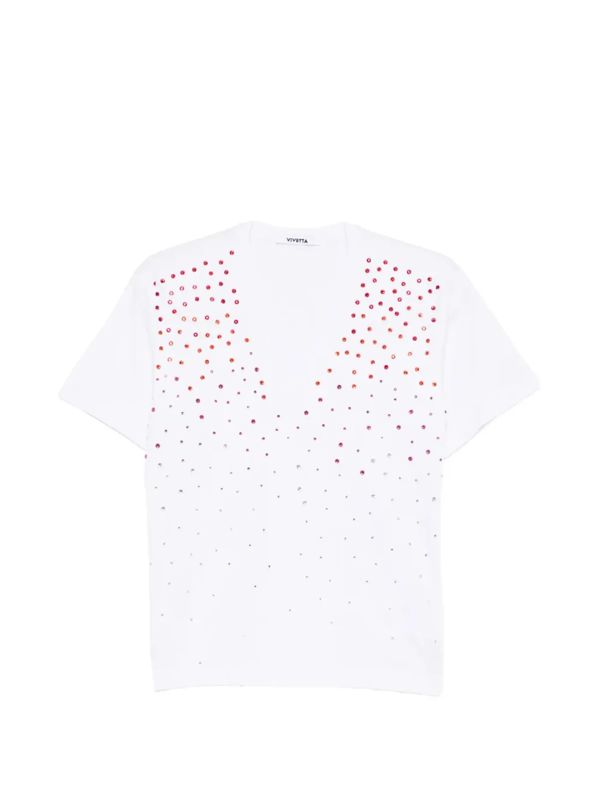 Vivetta VネックTシャツ - 画像1