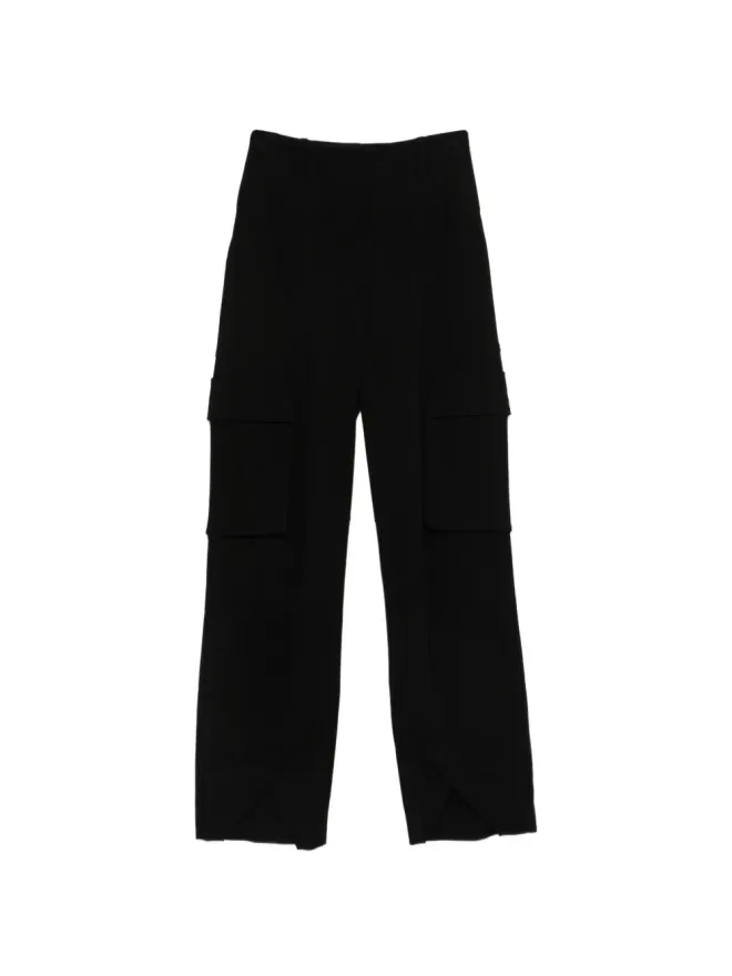 Erika Cavallini Erika Cavallini フラップポケットパンツ（ブラック）の商品画像