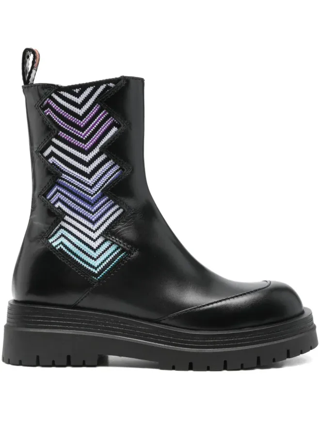Missoni Missoni ジグザグチェルシーブーツの商品画像