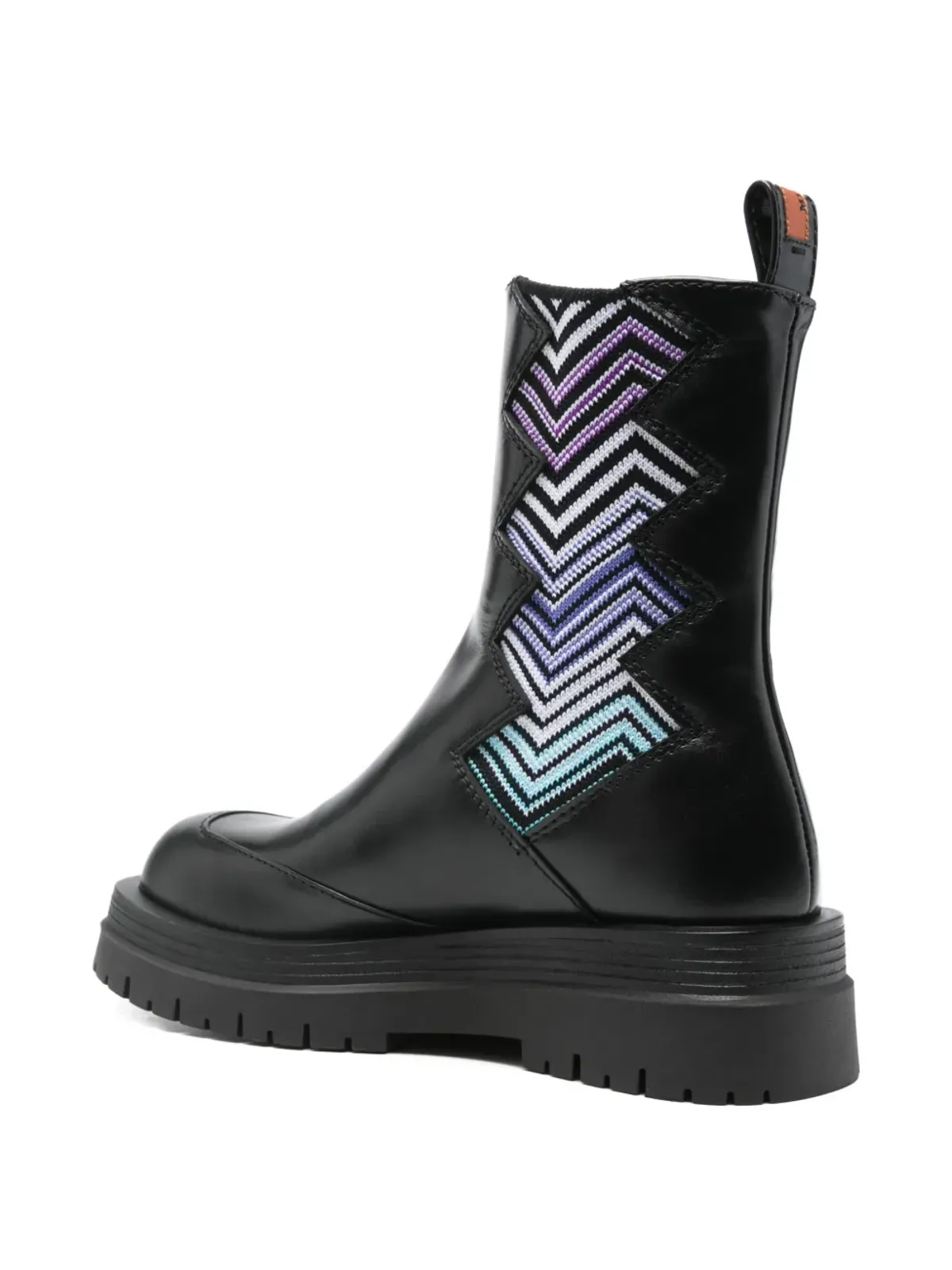 Missoni ジグザグチェルシーブーツ - 画像3