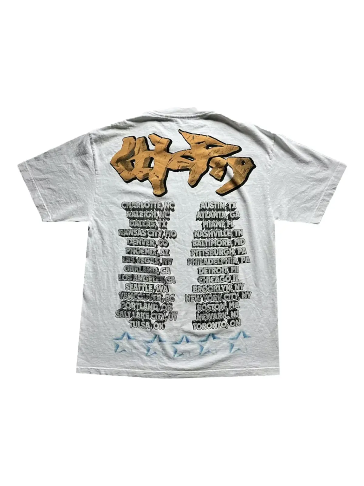 Travis Scott ユートピアツアー・スキットゾ・サーカス・マキシマス Tシャツ - 画像2