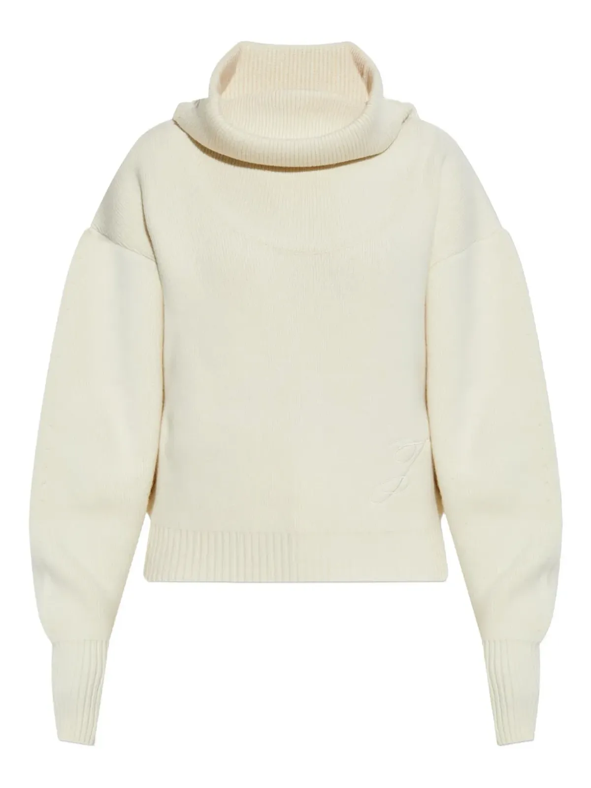 Jacquemus Pallone 刺繍セーター（ニュートラルカラー） - 画像1