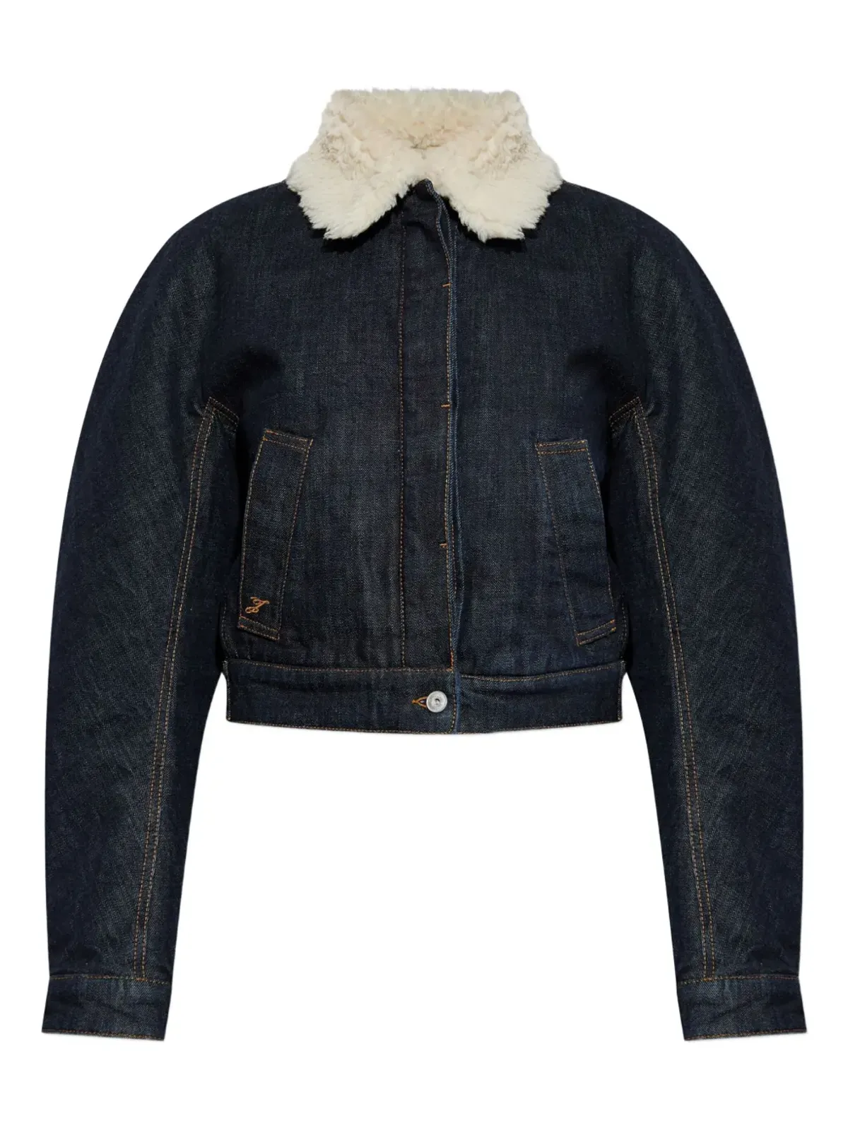 Jacquemus オヴァロ・デ・ニーム デニム ボンバー ジャケット - 画像1