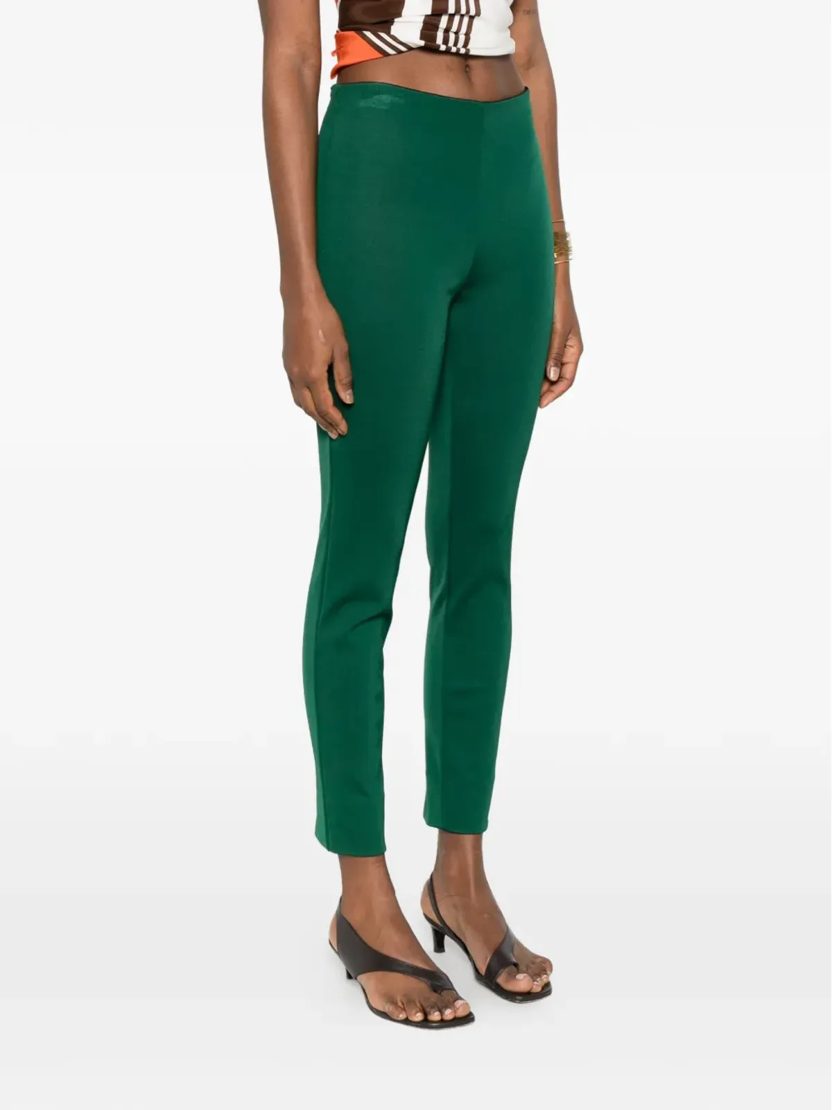 Missoni straight leg tailored trousers - Green - 画像3