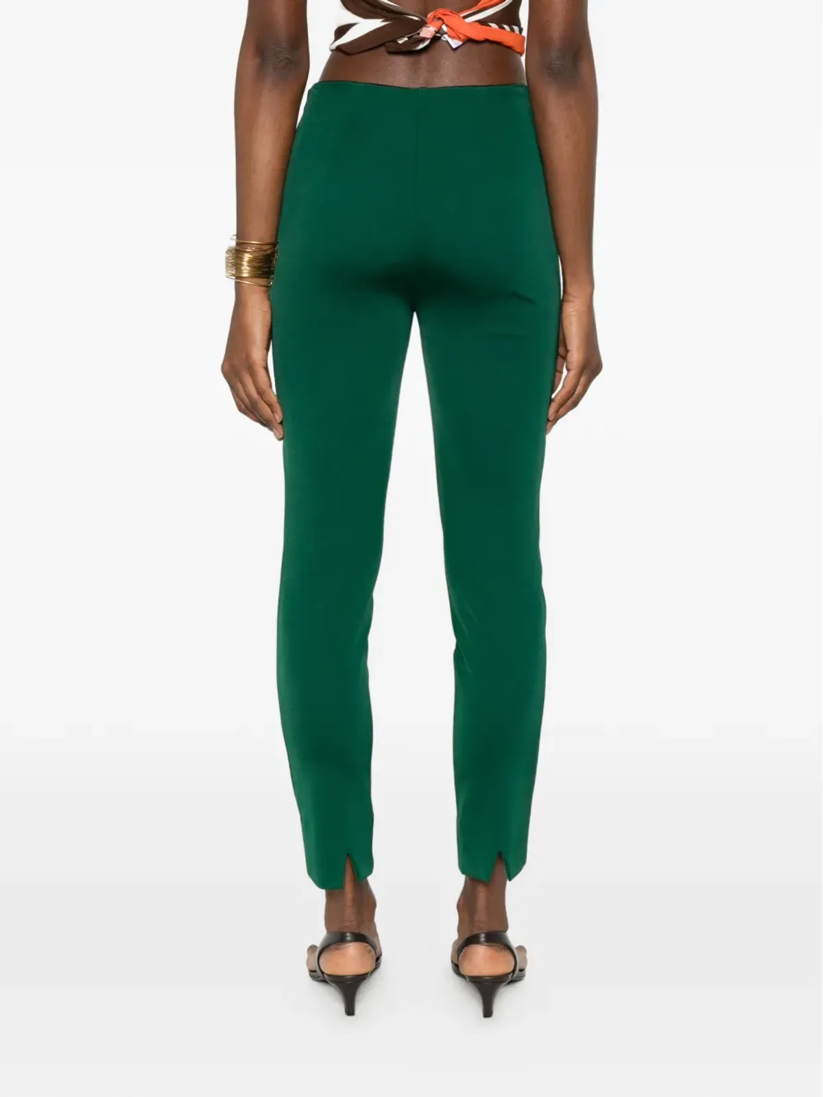 Missoni straight leg tailored trousers - Green - 画像4
