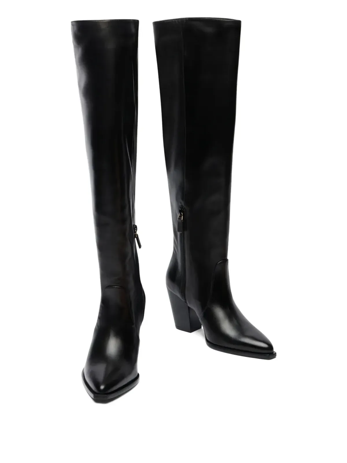 Stuart Weitzman Jolene ポインテッドトゥ ブーツ - 画像3