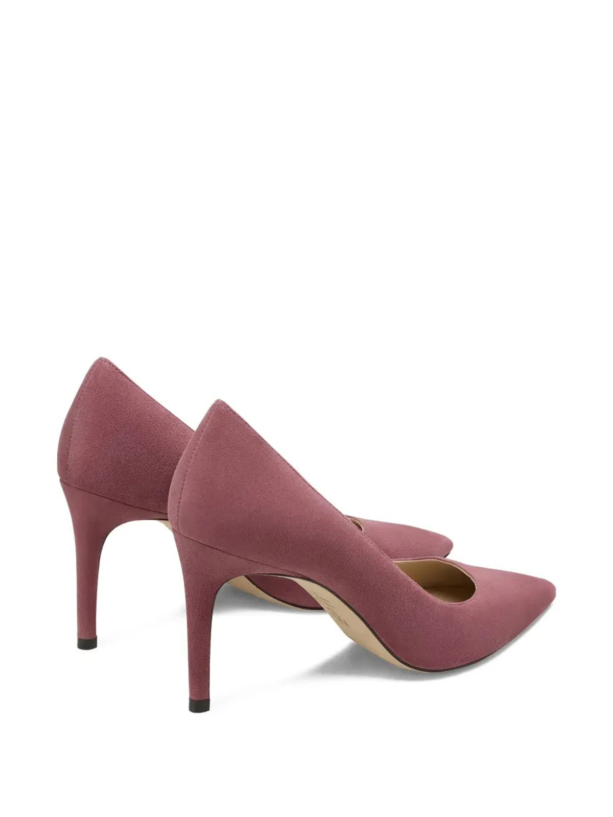 Stuart Weitzman 85mm Stuart Power pointed-toe pumps - Pink - 画像4