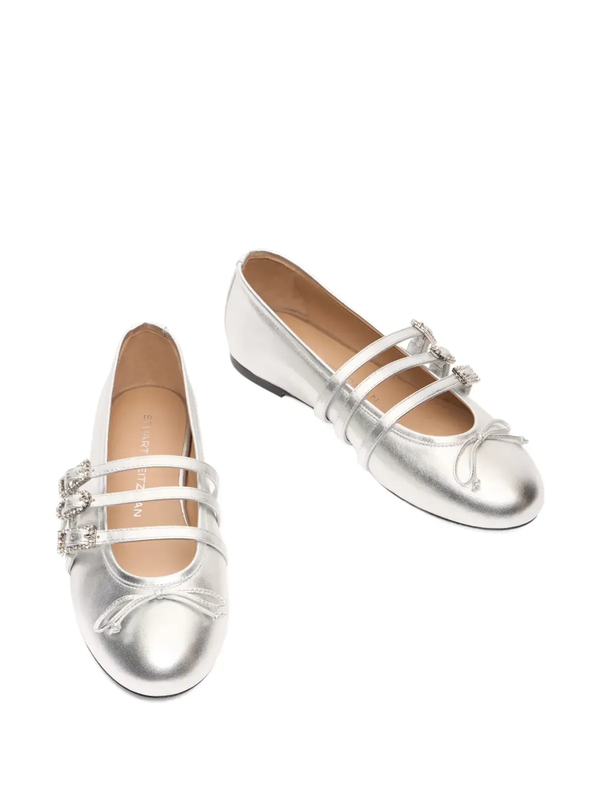 Stuart Weitzman Celeste バレエフラット - 画像4