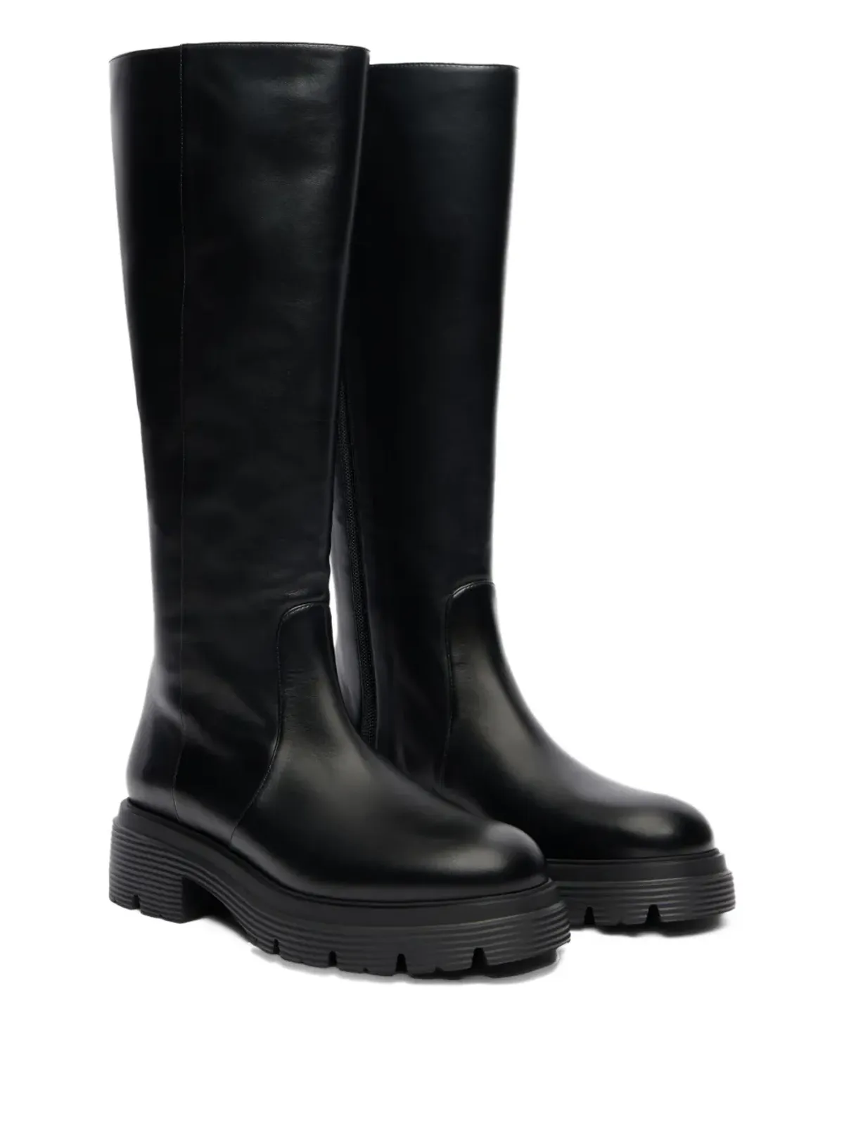 Stuart Weitzman ハドソン ラグソール ライトジップ ブーツ - 画像2
