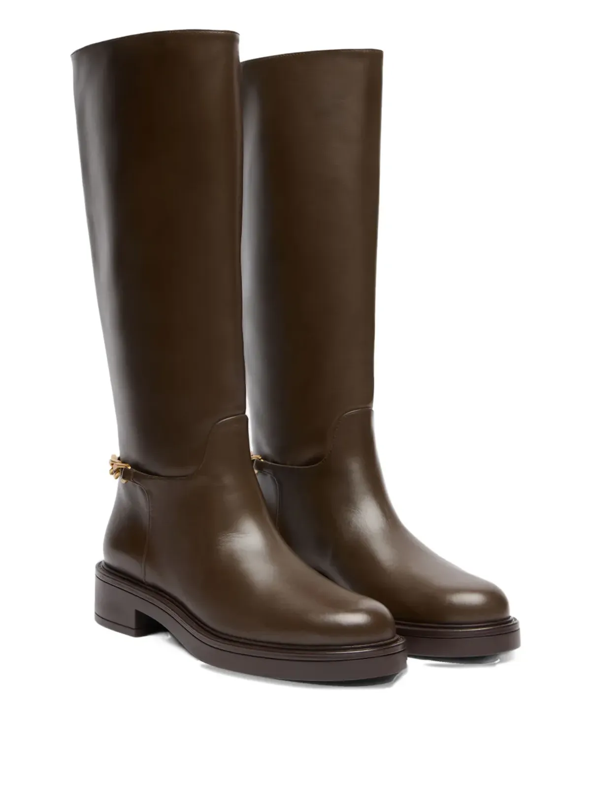 Stuart Weitzman Soluxe Celia チェーンブーツ - 画像2