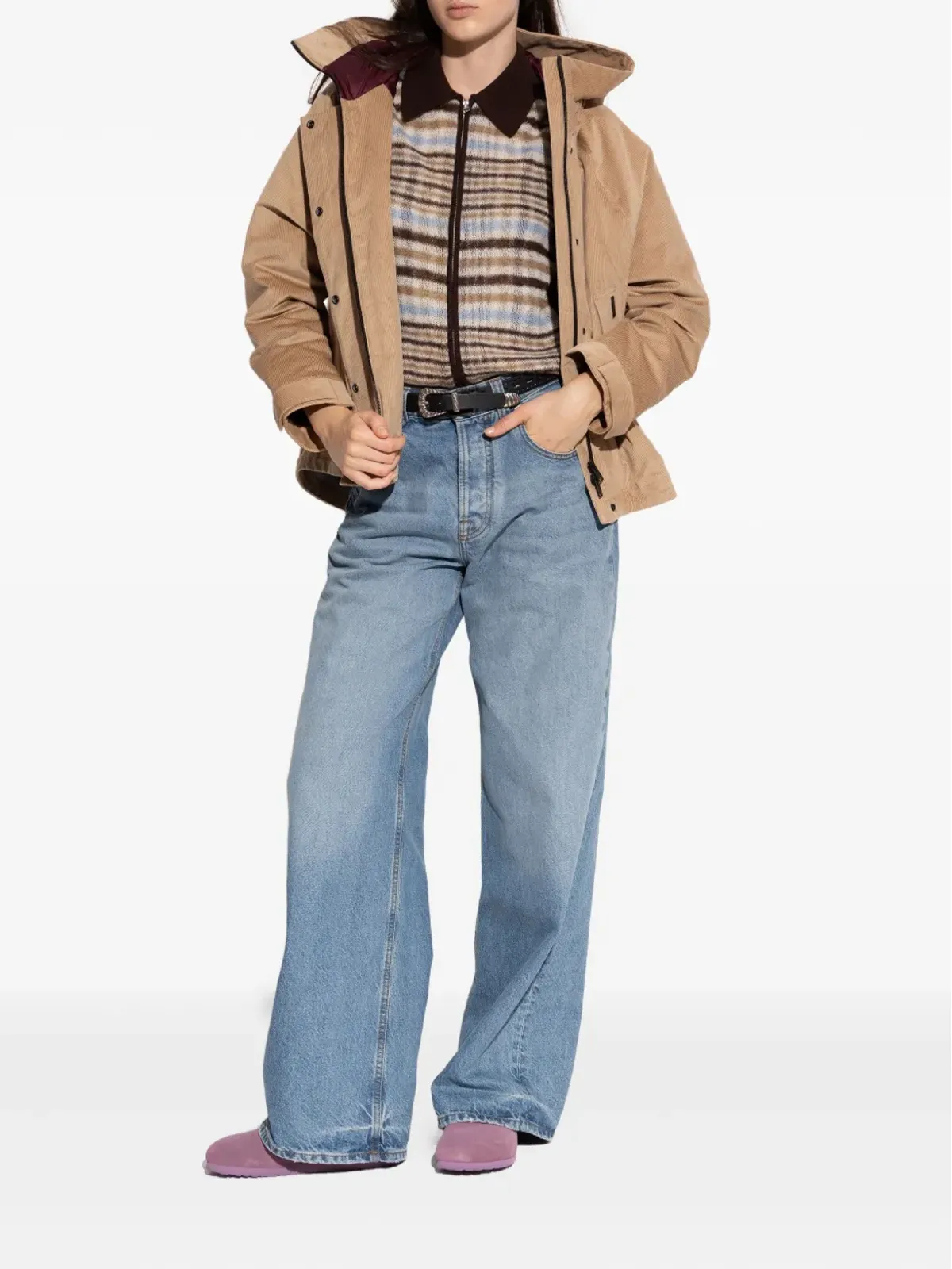 Birkenstock 東京スエード フラットパンプス - 画像5