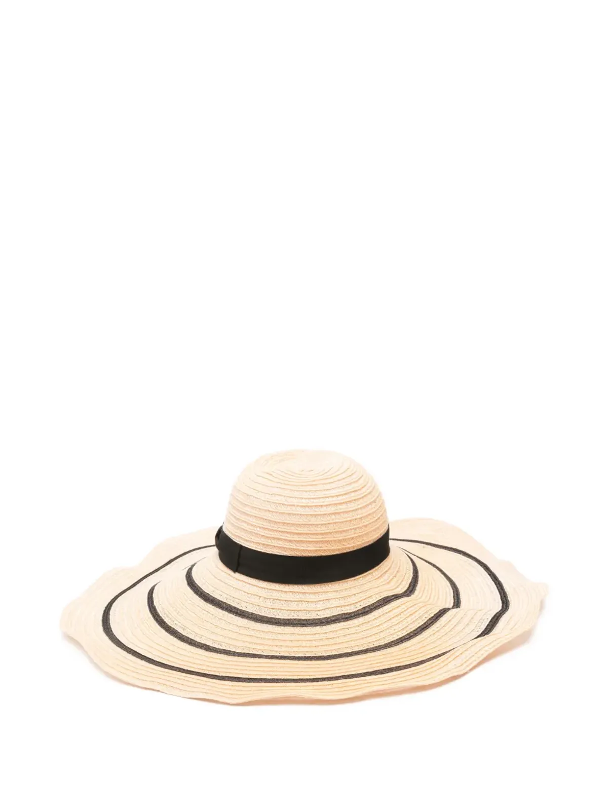 Borsalino ストライプリボンハット - 画像2