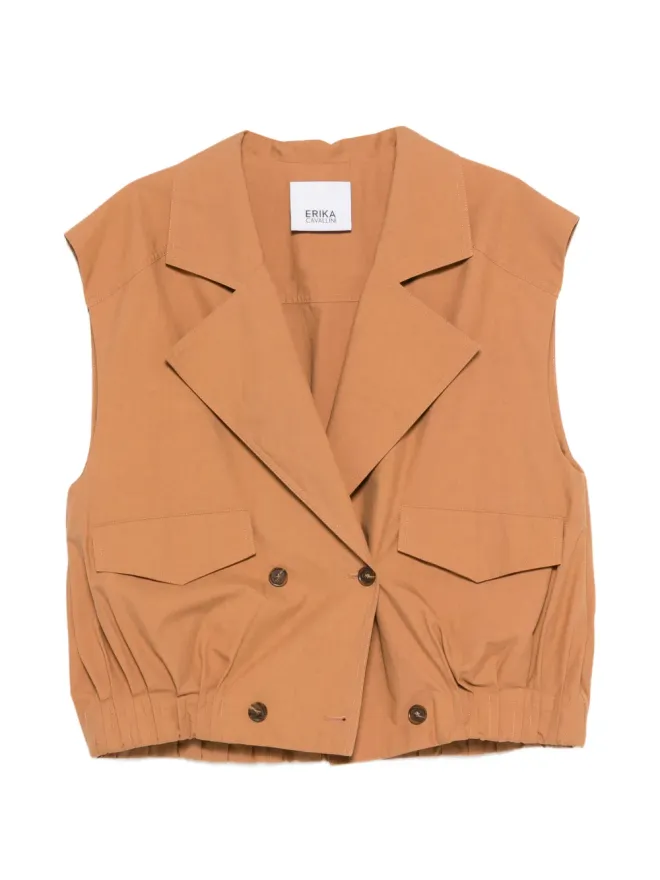 Erika Cavallini Erika Cavallini ダブルブレスト ウエストコートの商品画像