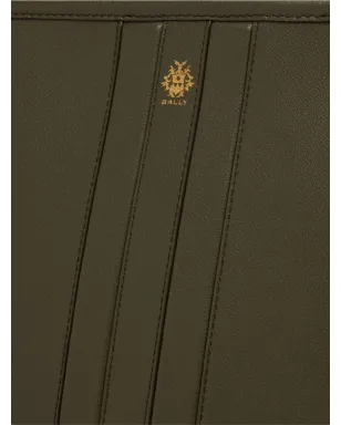 Bally Beckett レザー クロスボディバッグ - グリーン - サムネイル4