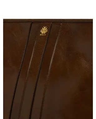 Bally Beckett レザーショルダーバッグ - サムネイル4