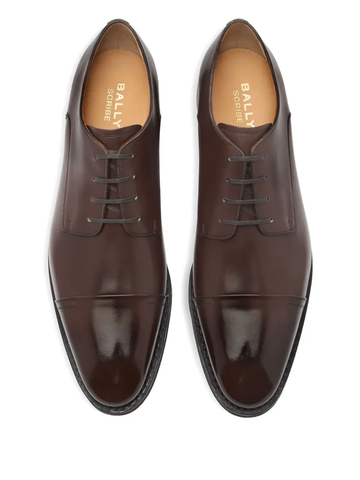 Bally Scribe Un Leather Oxford Shoes - 画像3
