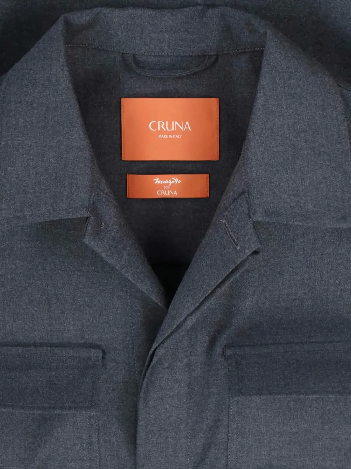 Cruna ヴァージンウール シャツ - 画像3