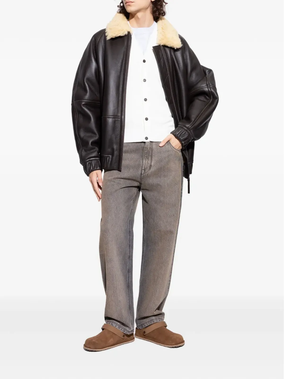Birkenstock Lutry バックルストラップ・スリップオン・ミュール - 画像5