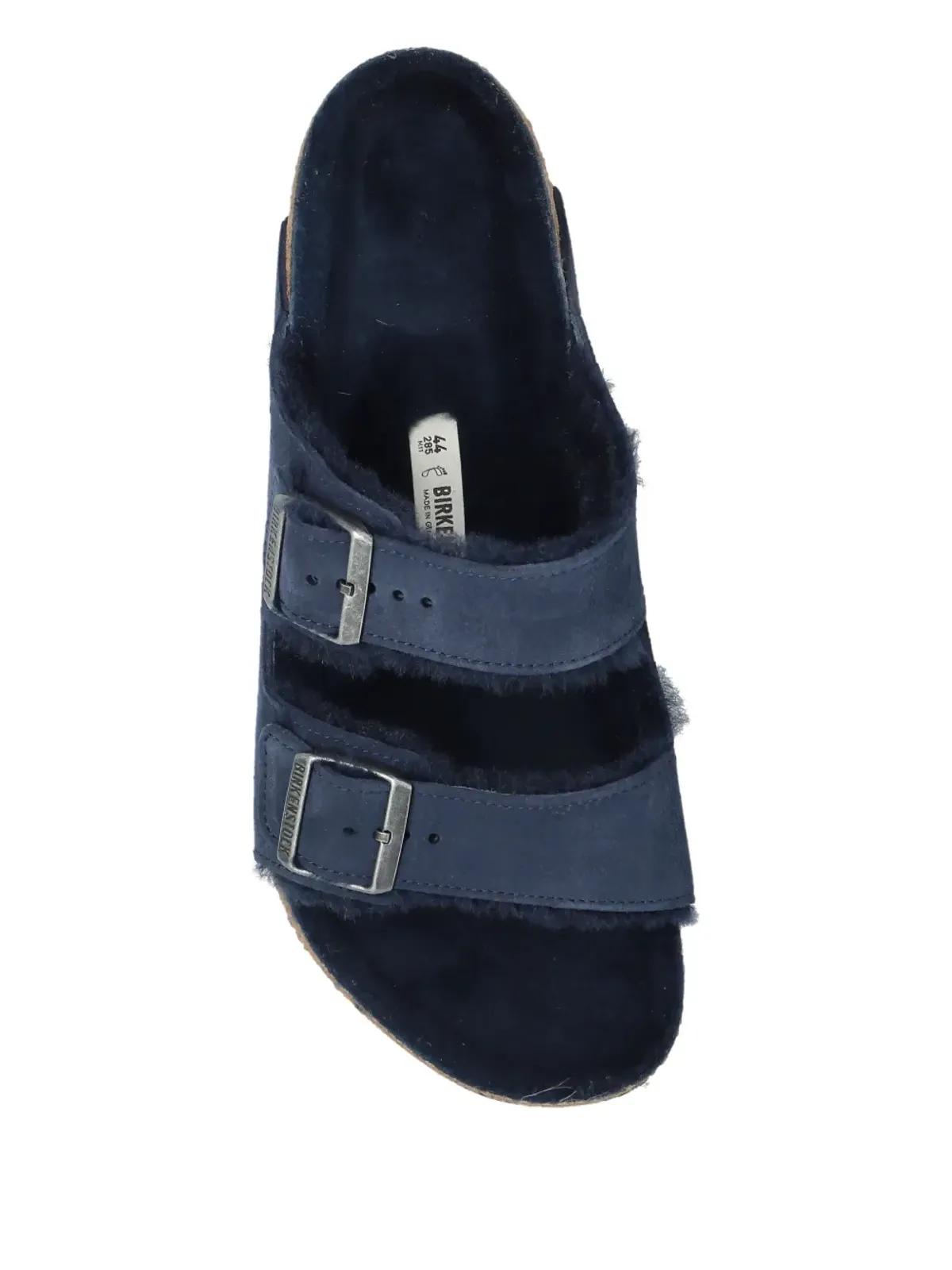 Birkenstock アリゾナ シアリングライニング フラットサンダル - 画像3