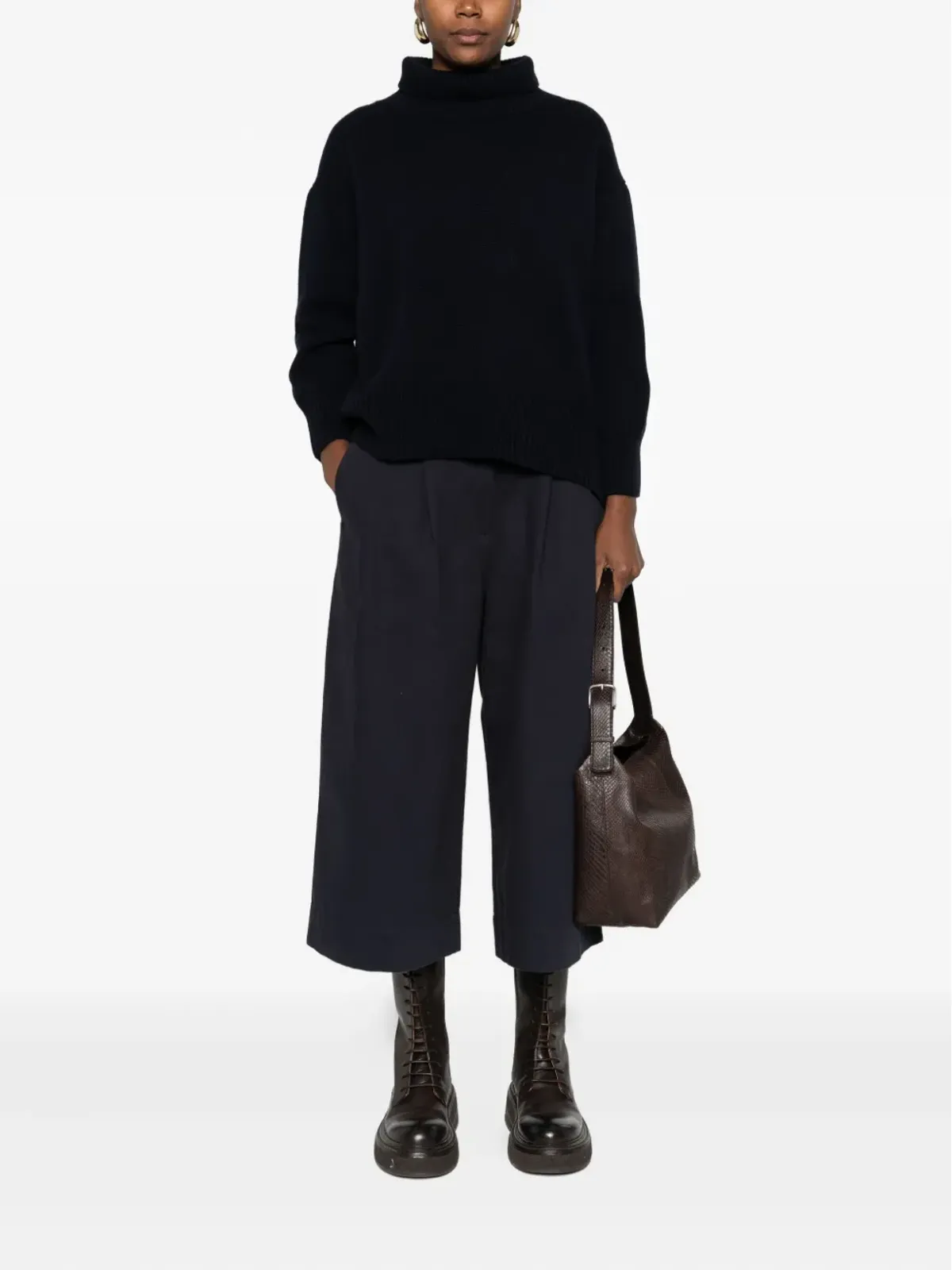 Mhl By Margaret Howell プリーツ入りクロップドパンツ - 画像2