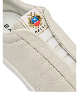 Bally ベージュ グレインドレザー レトロクレスト スニーカー - サムネイル4