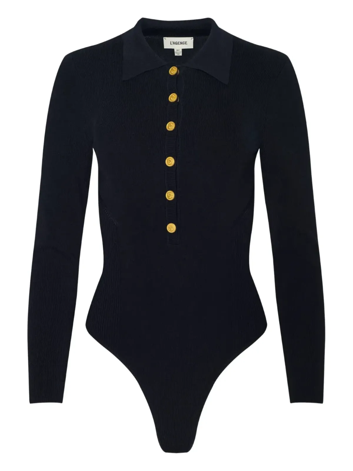 L'Agence Elisabetta knit bodysuit - 画像1
