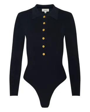 L'Agence Elisabetta knit bodysuit - サムネイル1
