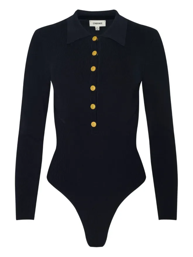 L'AGENCE L'Agence Elisabetta knit bodysuitの商品画像