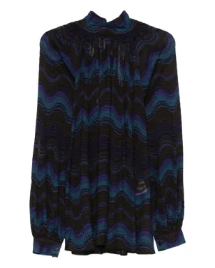 Missoni タイネック柄ブラウス - サムネイル2