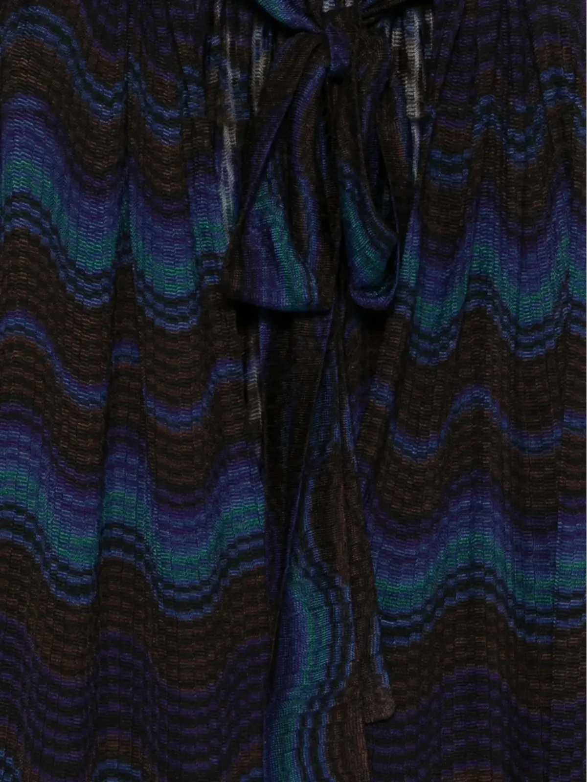 Missoni タイネック柄ブラウス - 画像3