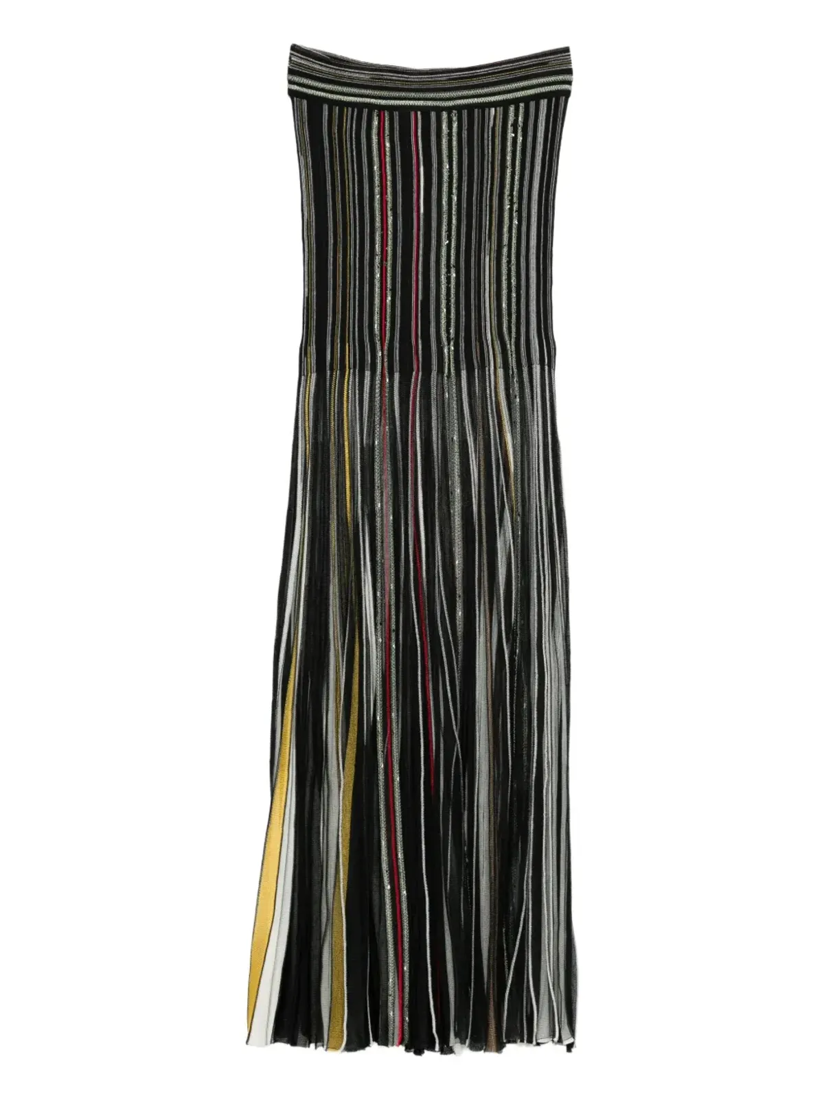 Missoni ストライプ柄のスパンコール装飾スカート - 画像2