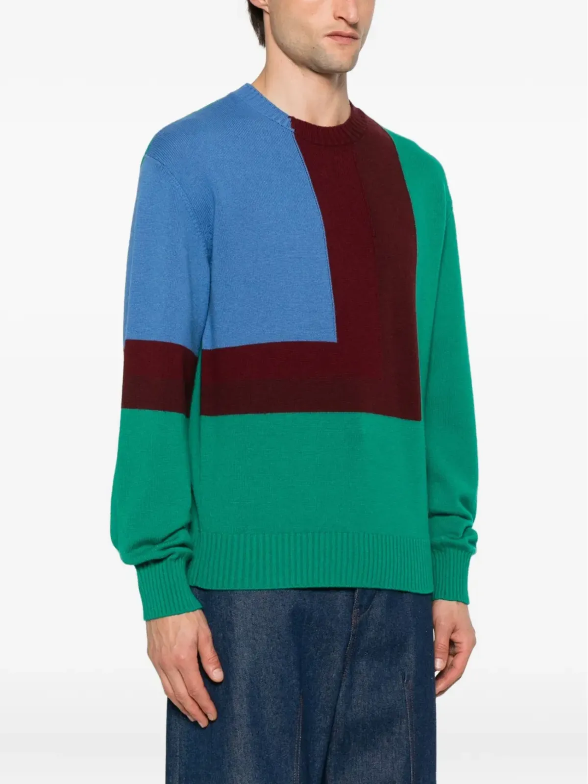 LOEWE カラーブロックセーター - 画像3