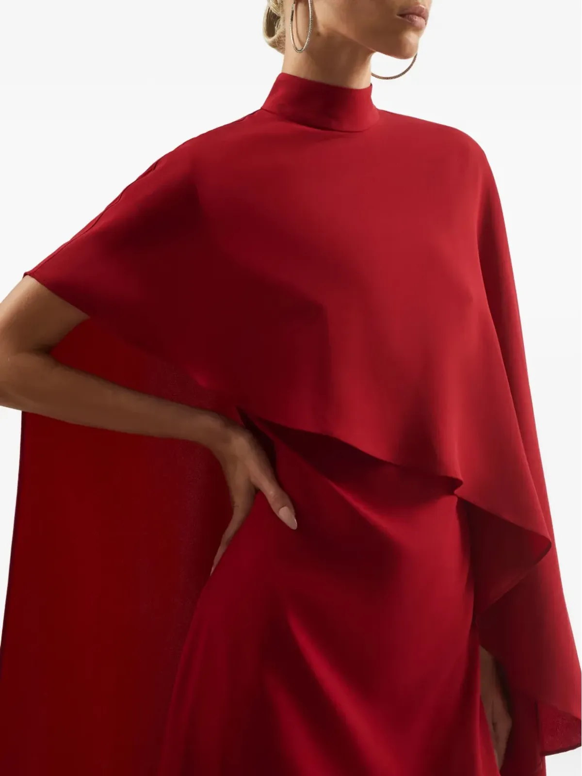 Taller Marmo Carrington cape ミニドレス - 画像5