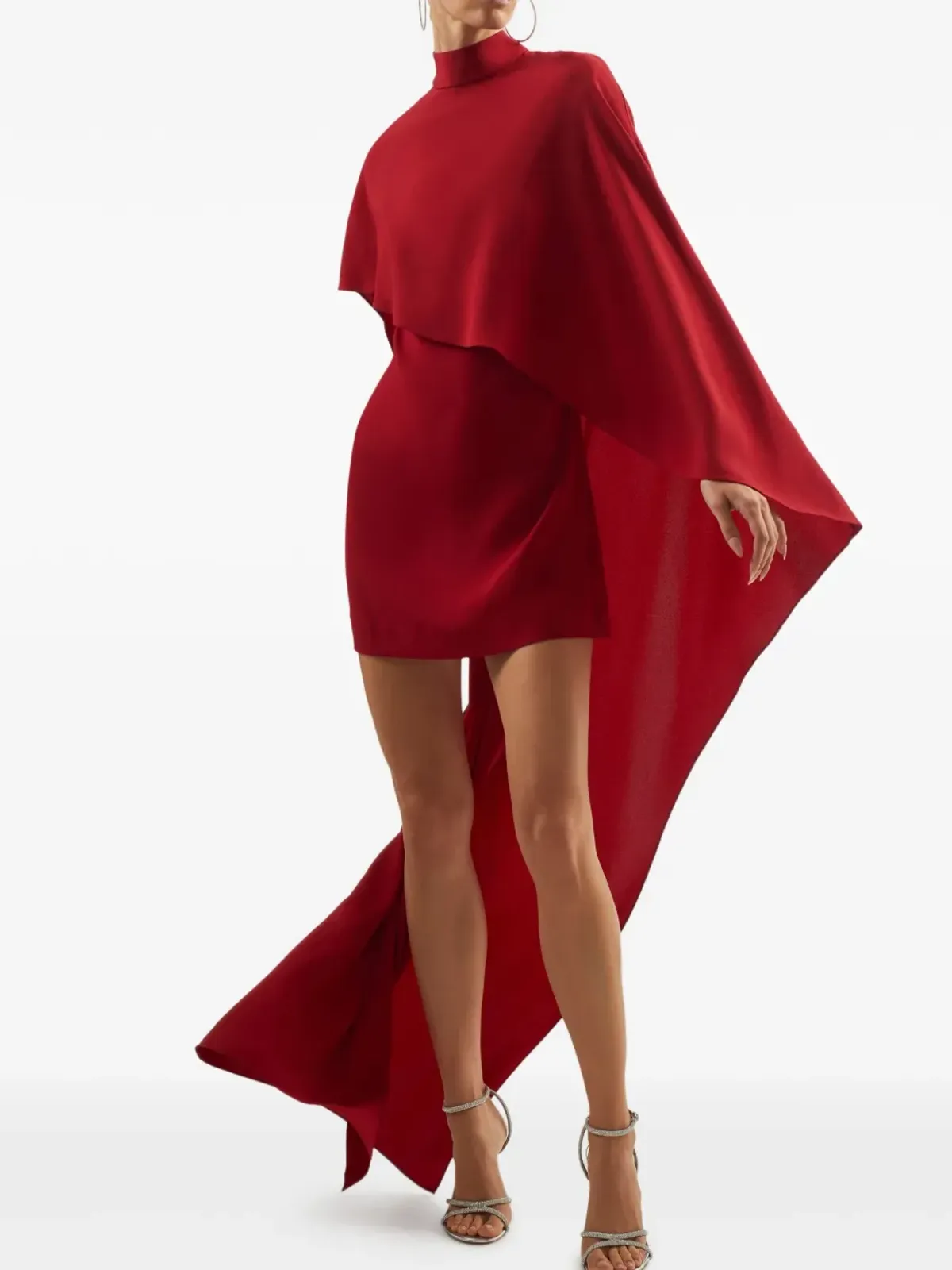 Taller Marmo Carrington cape ミニドレス - 画像2