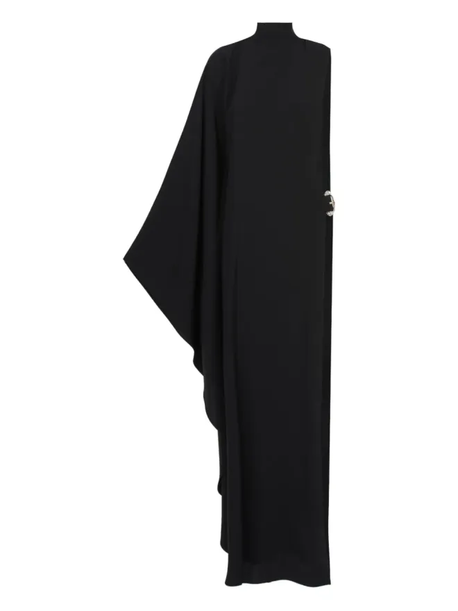 Taller Marmo Taller Marmo ミケーラ リングディテール ミディドレス（ブラック）の商品画像