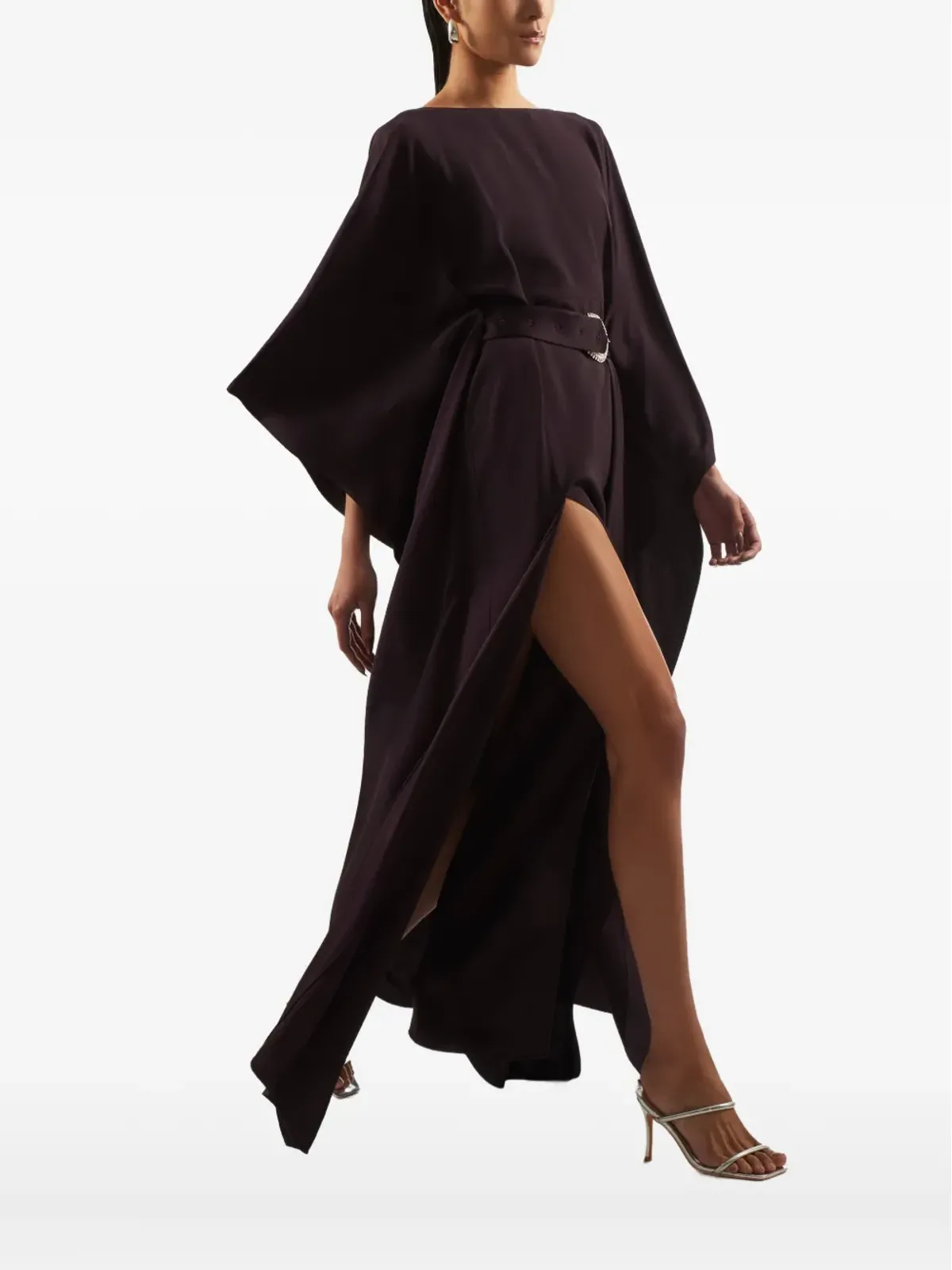 Taller Marmo Fitzgerald embellished-belted maxi dress - 画像5