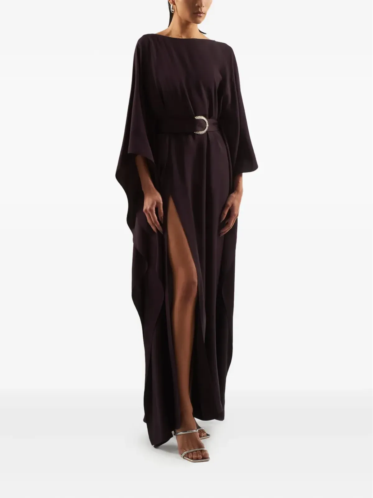 Taller Marmo Fitzgerald embellished-belted maxi dress - 画像2