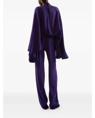 Taller Marmo Eolia high-neck jumpsuit - Purple - サムネイル3