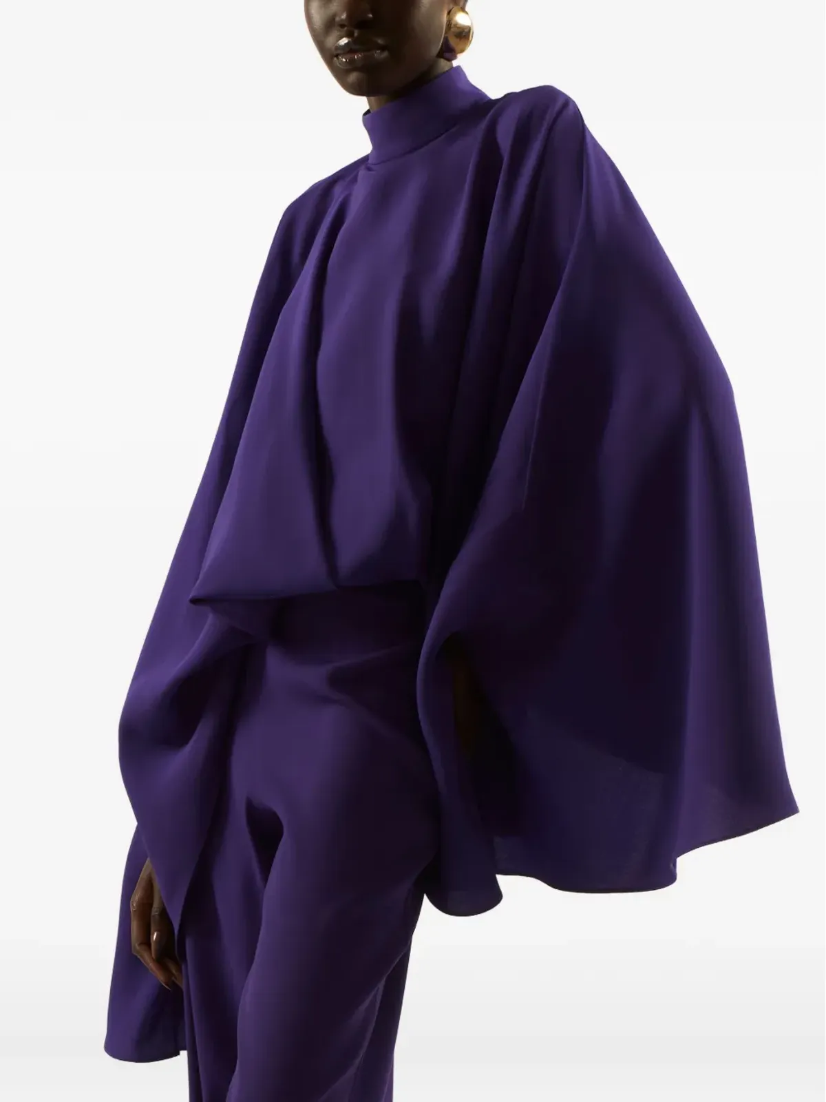 Taller Marmo Eolia high-neck jumpsuit - Purple - 画像4