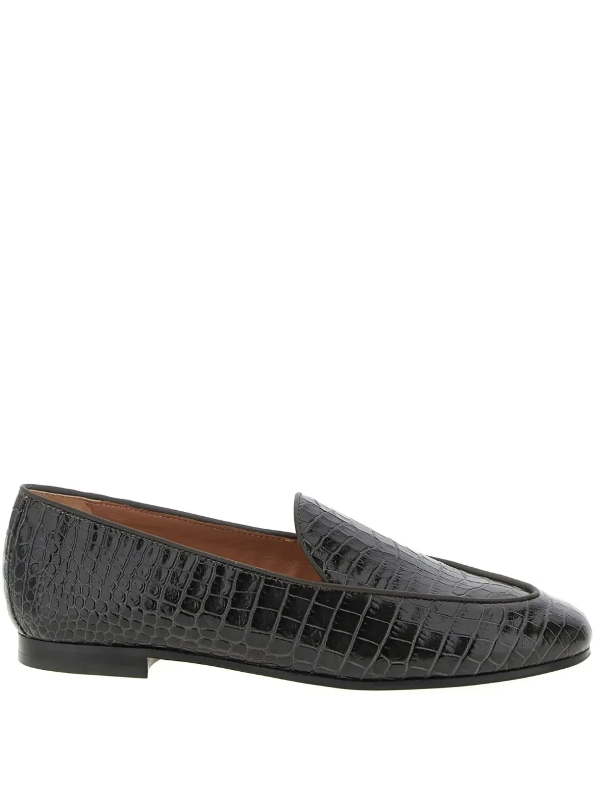 Aquazzura Guanto leather loafers - Black - 画像1