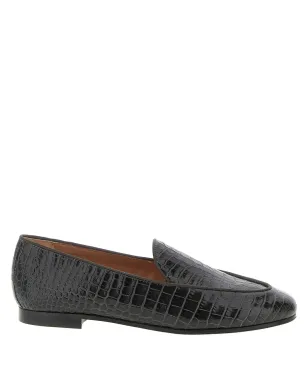 Aquazzura Guanto leather loafers - Black - サムネイル1