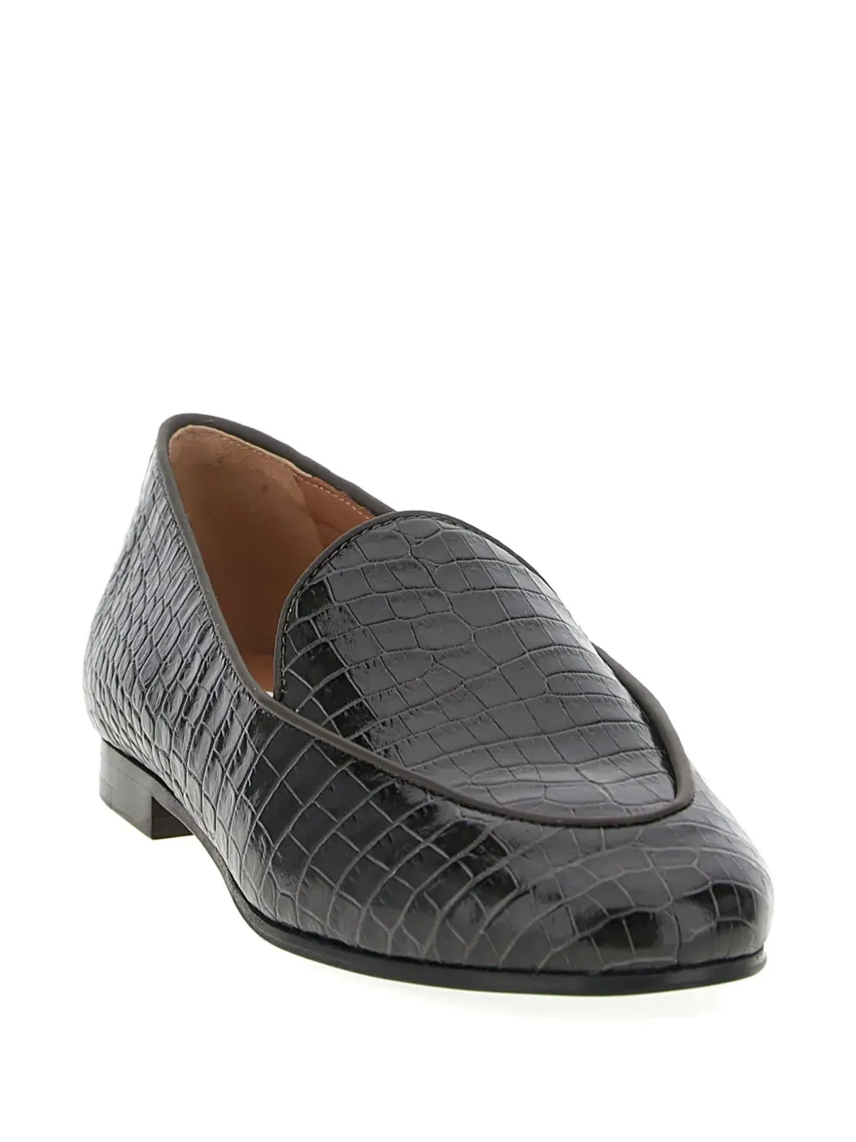 Aquazzura Guanto leather loafers - Black - 画像2
