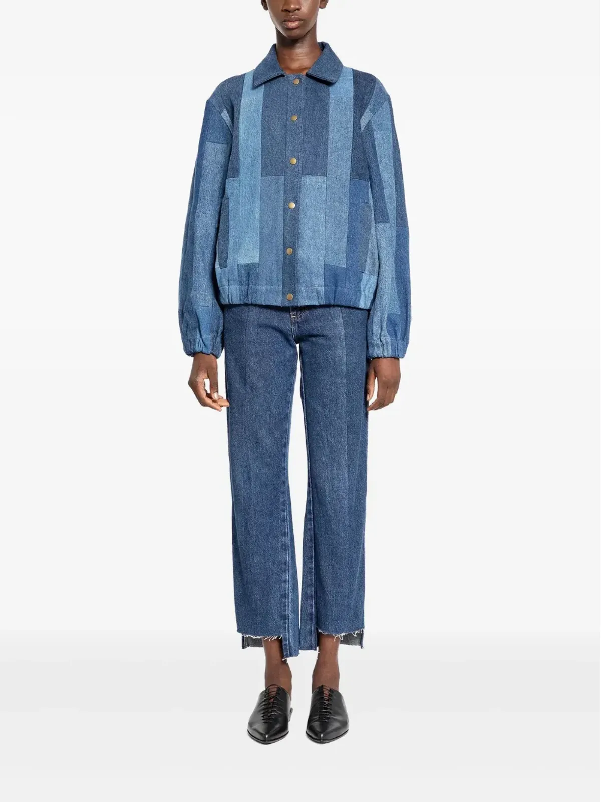 E.L.V DENIM カーラ ボンバージャケット - 画像2