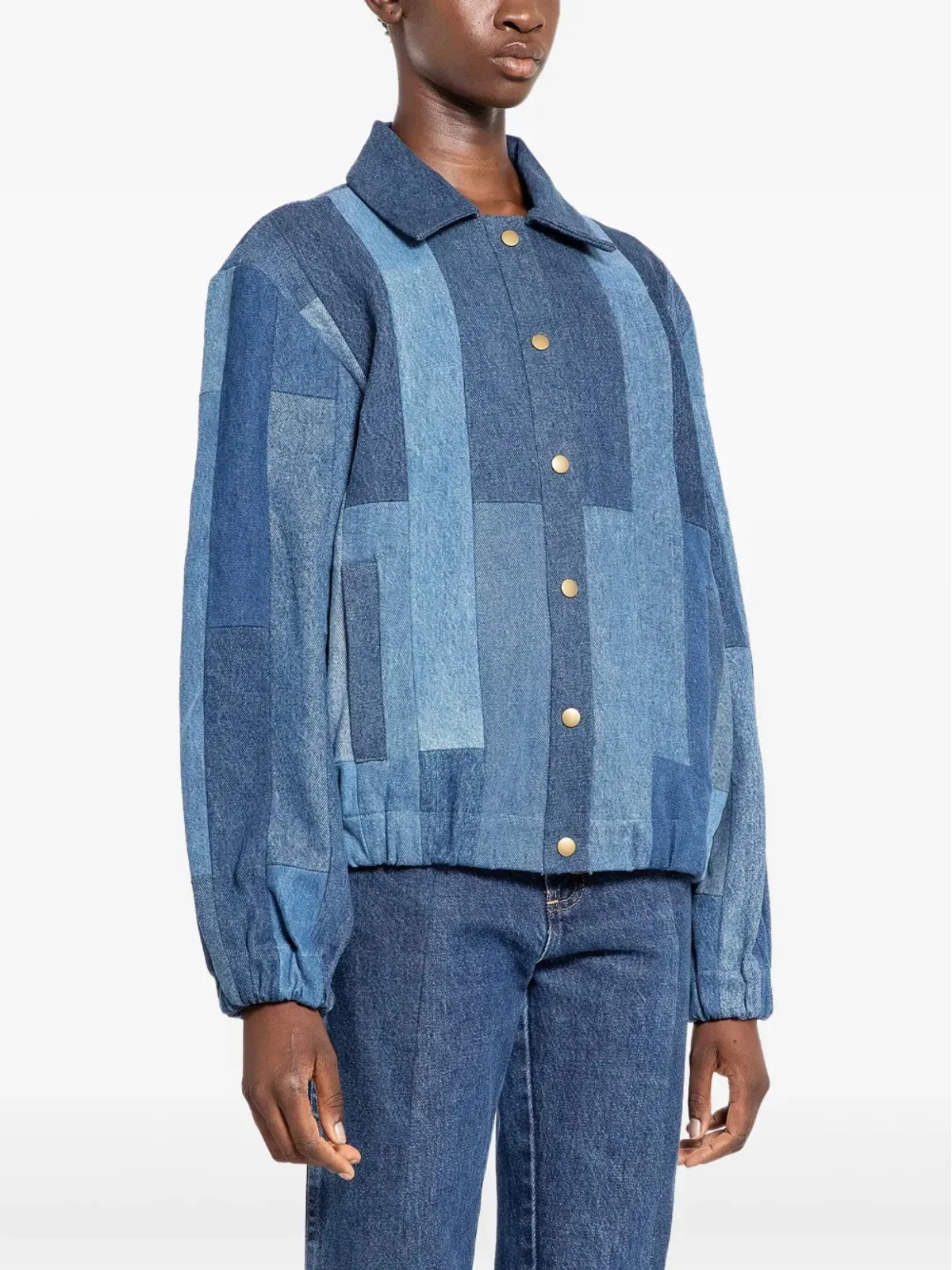 E.L.V DENIM カーラ ボンバージャケット - 画像3