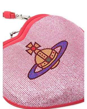 Vivienne Westwood Belle heart-frame ホットフィックス トートバッグ - Red - サムネイル4
