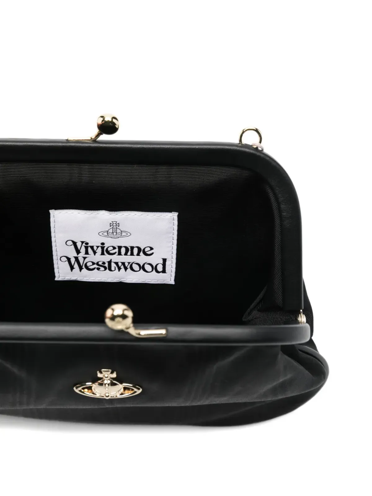 Vivienne Westwood オーブディテール クラッチバッグ - 画像5