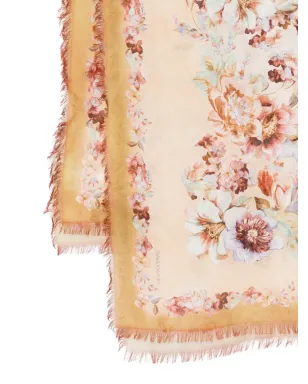 ZIMMERMANN 花柄プリント フリンジ付きパレオ - サムネイル3