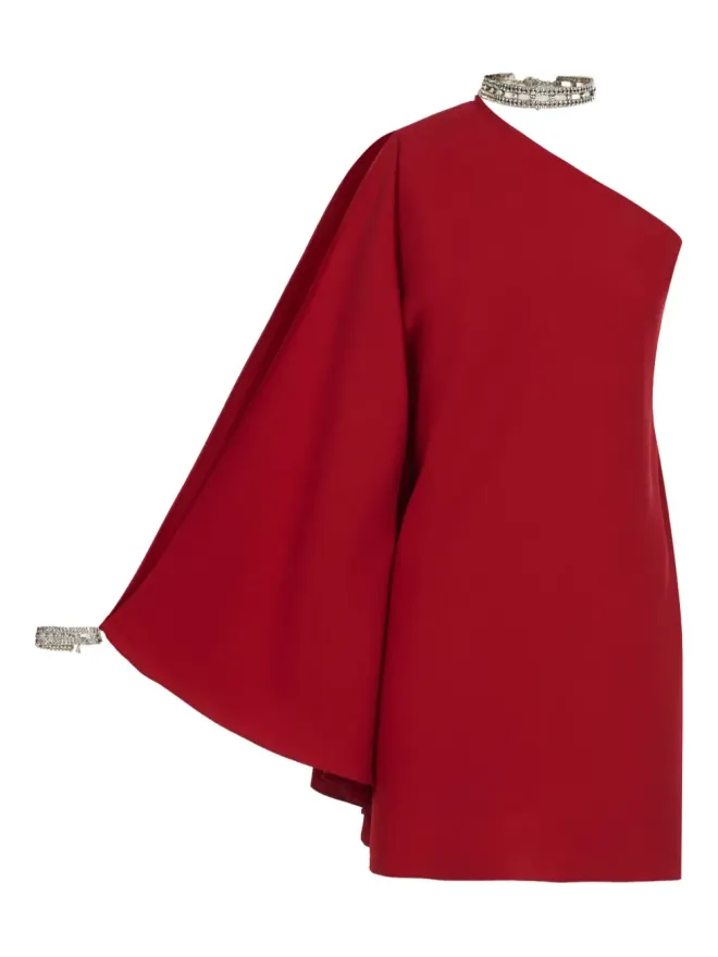 Taller Marmo Taller Marmo ボルカン・クリスタル ワンショルダーミニドレスの商品画像