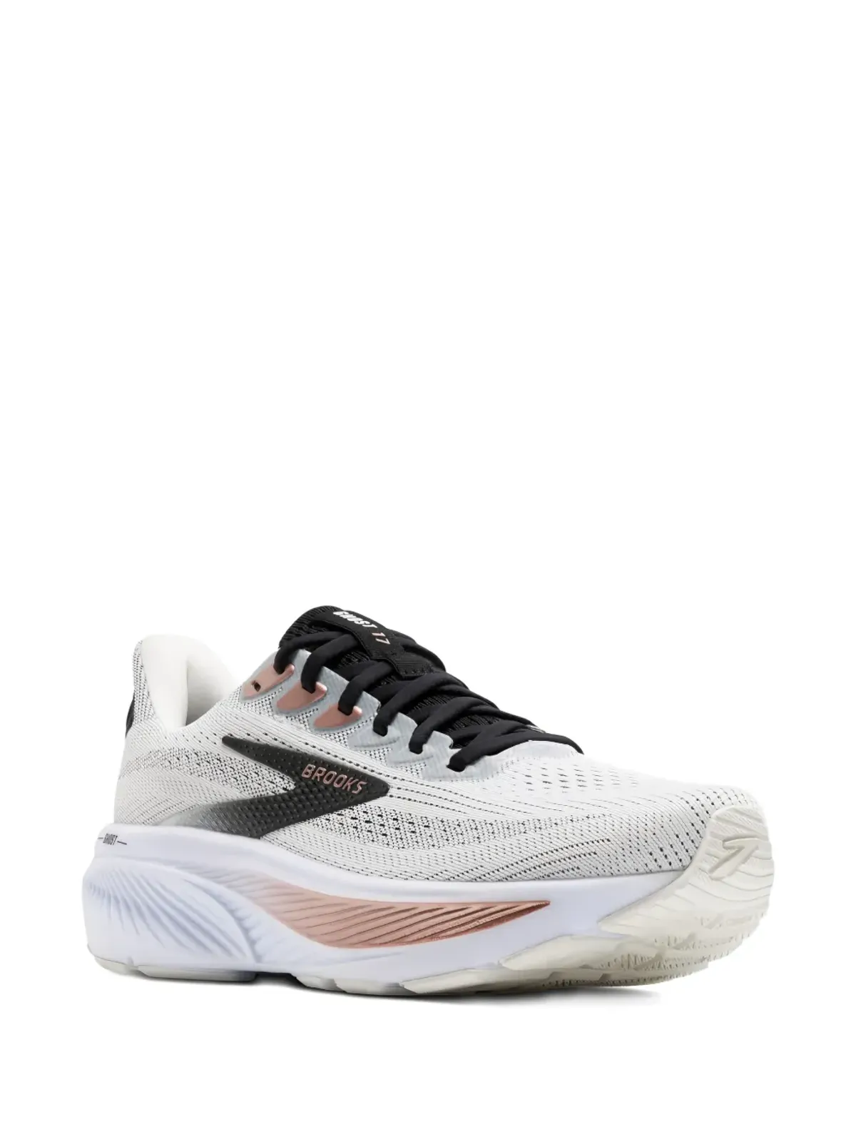 BROOKS Ghost 17 ホワイトスニーカー - 画像2